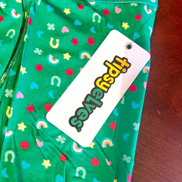 Tipsy Elves Mens Green Boxer Briefs With Fun Lucky Charms Design st patrick - Picture 2 of 3